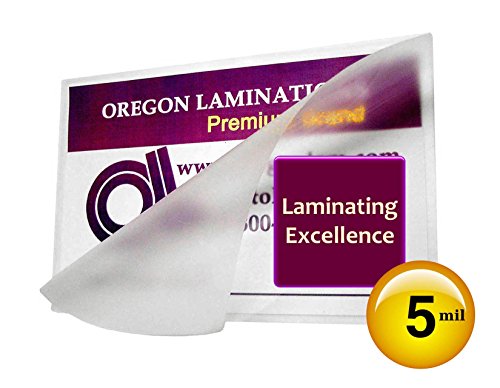 Qty 500 Wallet Photo Laminating Pouches 2-3/4 x 3-3/4 Hot 5 Mil Clear