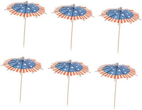約100個入り 傘デザイン クテルピック 毎日激安特売で 営業中です クリスマスパーティー スナック カップケーキ 飾り アメリカフラグ 2スタイル選べ インテリア フルーツ