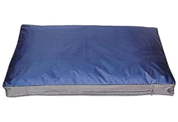 Hunde-Outdoorkissen 105 x 67 cm, blau, robustes und wasserdichtes Material