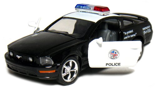 1 Mustang+Police+Black+White+Toywonder