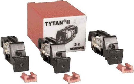 Eaton 269012 Fuse Plug with Indicator and Fuse D02, 63A, 400VAC, Gl/Gg, Set of 3