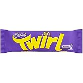 Cadbury Twirl Chocolate 48 x 34g Bars (Bulk Buy)