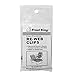 Frost King CL1 Screws and Clips for Furniture Re-Webbing, Silver