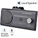 Avantree CK11 Hands Free Bluetooth for Cell Phone Car Kit, Loud Speakerphone, Siri Google Assistant Support, Motion AUTO ON, Volume Knob, Wireless in Car Handsfree Speaker with Visor Clip - Titanium