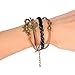 kinzd Christmas Tree Bracelet Happy Wishing Tree Bracelet Life Friendship Karma Samsara Wish Hope Love Peace Charm Bracelet