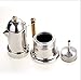 4 Cups/200ml Stainless Steel Italian Express Stovetop Espresso Coffee Moka Pot Expresso Coffee Latte Maker