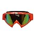 Physport Ski Goggles Windproof Dustproof Ski Anti-fogging Soft Frame Motocross Motorcycle Dirt Bike Wrap Goggles Outdoors