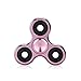 Fidget Spinner Toy Ultra Durable Stainless Steel Bearing High Speed 2-5 Min Spins Precision Metal Material Hand spinner EDC ADHD Focus Anxiety Stress Relief Boredom Killing Time Toys (02Pink)