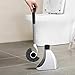 WakeyPQ Magnetic Toilet Brush Set, Stainless Steel Toilet Brush and Holder