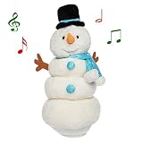 Simply Genius Animated Snowman Plush, Animated Christmas Plush, Christmas Toys, Talking Toys, Animated Christmas Decorations, Stuffed Animals