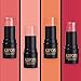 Rouge Blush Stick, Cream Blush Stick for Cheeks & Lips, Blendable Long-Lasting Multi-Use Contour Stick & Highlighter Makeup