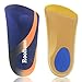 Arch Support Shoe Insert, RooRuns 3/4 Plantar Fasciitis Inserts High Arch Support Insoles with Metatarsal Pads, Orthotic Inserts for Flat Feet, Overpronation (M | Men's 6.5-8.5/Women's 7.5-9.5)