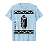 Light Blue Crayon Box Halloween Costume Couple Group T-Shirt