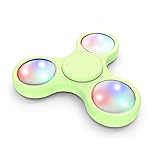 TNSO fidget toys,spinner fidget toys The Anti-Anxiety 360 Spinner Helps Focusing Toys [3D Figit] Premium Quality EDC Focus Toy for Kids & Adults - Stress Reducer Relieves ADHD Anxiety With LED lights