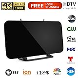 Digital Livewave TV Antenna for Indoor - HDTV Antenna with Amplifier Signal Booster for 4K HD Local Channels with Coaxial Cable Ultra High Definition TVs (Granny's)