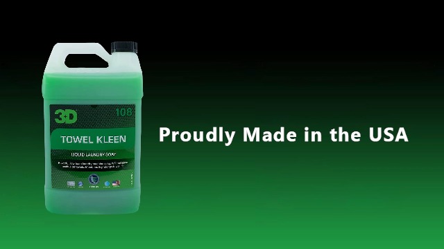 3D Towel Kleen Concentrated Microfiber Detergent - Deep Cleans, Restores & Maintains photo 10