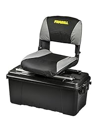 Frabill One Man Barco Asiento en el tronco negro