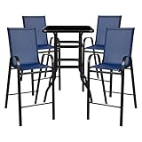 Flash Furniture Brazos Bar Table Set - 5 Piece