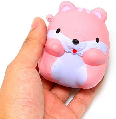 Squishy Slow Rising Jumbo Hamster Stress Relief Toy Hand Pillow Toy Cute Squishy Charms