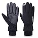 FengNiao Winter Gloves -20℉Cold Proof 3M Thinsulate Cotton Thermal Touchscreen Gloves Men Women Outdoor Waterproof Gloves for Driving Cycling Running Hiking Skiing