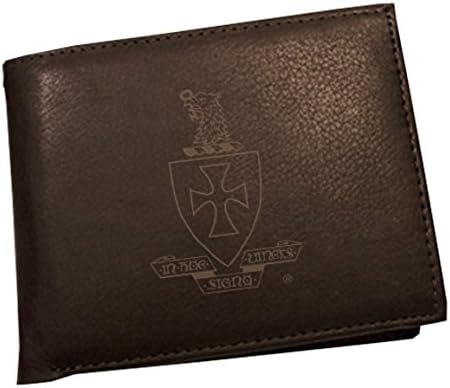 Sigma Chi Leather Crest Bi-Fold Wallet