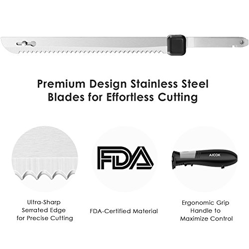 5 Aicok+Electric+Stainless+Kitchen+Serrated