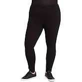 Lysse Denim Jeggings for Women with Pockets Tummy Control – Skinny Stretchy & high Waisted Jeans, Soft Pull-On Jeans Look Black