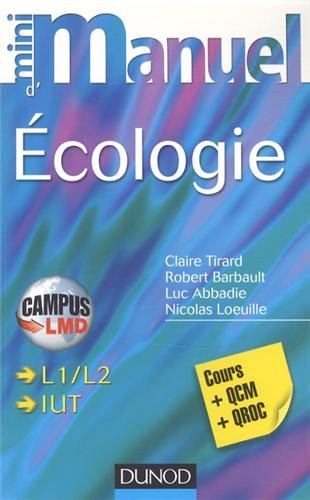 Mini Manuel D Ecologie Cours Qcm Qroc Pdf Telecharger De Claire Tirard Tuvetomid