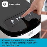BLACK+DECKER Portable 2-in-1 Air Cooler 65W 7L Tank BXAC65001GB view 6