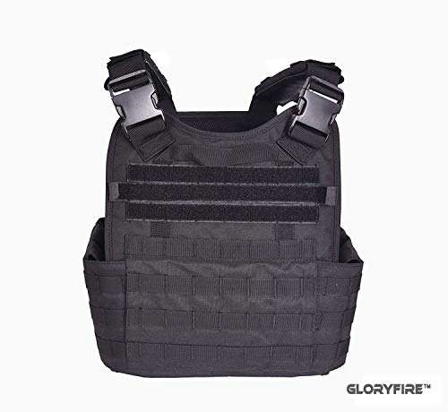 GFIRE Tactical Vest Modular Vest Breathable Combat Training Vest Adjustable Lightweight - Thumbnail 2