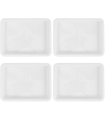 Eisco Polypropylene Lab Tray - 15x12x3 Inches, Chemical Resistant & Autoclavable For Sterilization