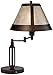 Franklin Iron Works Samuel Rustic Swing Arm Accent Table Lamp 21 1/4