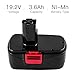 2Packs 19.2 Volt 3.0Ah Replacement Battery Compatible with Craftsman C3 DieHard 130279005 130279003 130279017 315.113753 315.115410 315.11485 1323903 1323517 11375 11376 Cordless Drill Tool