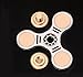 Aukwing Copper Fidget Spinner Toy, EDC Spinner with Hybrid Ceramic Bearing Enables 3-7 Minutes, Non-3D Printed, Stress Reducer