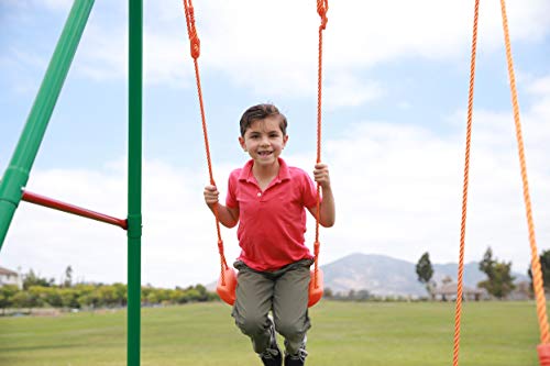 Kids Outside Swings For Swingset - Childrens Outdoor Playset Seat, Replacement Swing, Children Indoor Playground Set Child Accessories Parts - Fun For Backyard, Birthdays