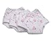 Potty Patty Girls Cotton Padded Training Pants - 3 Pack