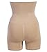 Tummy Control Body Shaper Seamless Thigh Slimming Boyshort Breathable Slip Shapewear for Women, Beige, M/L