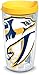 Tervis NHL Nashville Predators Colossal Tumbler with Wrap and Yellow Lid 16oz, Clear