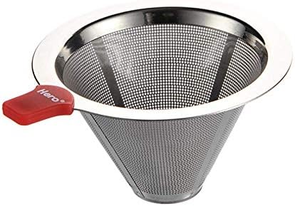 Trysha ステンレス鋼のコーヒーフィルター 再利用可能なドリップコーヒーフィルター ペーパーレスで円錐コーヒードリッパーを注ぎます B0k863rm 1 181円 送料無料 激安 お買い得 キ フト 日本メーカー新品 人気 おすすめ