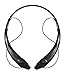 LeadTry Stereo In-ear Noise Cancelling Wireless Headset with Microphone for Apple, IPhone, IPad, Samsung and Sony, Black