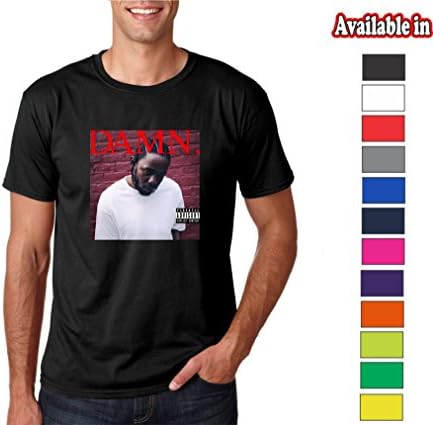 KENDRICK LAMAR DAMN. ALBUM COVER HIP HOP RAP TSHIRT TANK TOPS HOODIES S-5XL