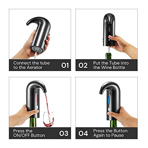 Multi Smart Wine Aerator and Automatic wine pourers