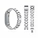For Fitbit Alta Bands/Fitbit Alta hr, Wearlizer Metal Replacement Bands/Wristbands/Strap Assesories for Fitbit Alta Activity and Sleep Tracker, Decorate your Fitness Tracker Silver/Gold/RoseGold/Black