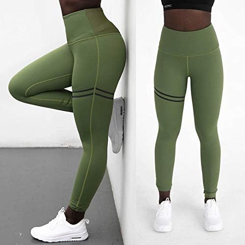 Leggings a Compressione anticellulite Pantaloni Sportivi a Vita Alta  Pantaloni da Yoga Controllo della Pancia lencicol Calzamaglie e leggings  sportivi Abbigliamento sportivo