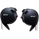 ソニー SONY ヘッドホン MDR-Q68LW : コード巻き取り式 薄型耳かけスタイル ブラック MDR-Q68LW B