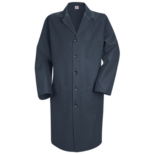 Red Kap Men's Red Kap Lab Coat, Navy, Long 48