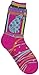 Laurel Burch Women's Single Pack Lively Nature Crew Socks, Matisse,9-11