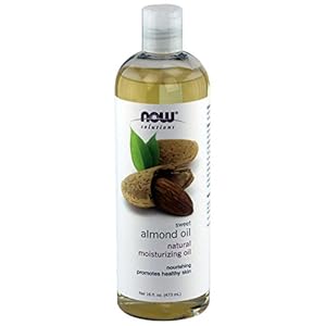 NOW solutions Sweet Almond Oil, Moisturizing Oil, 16 ounce