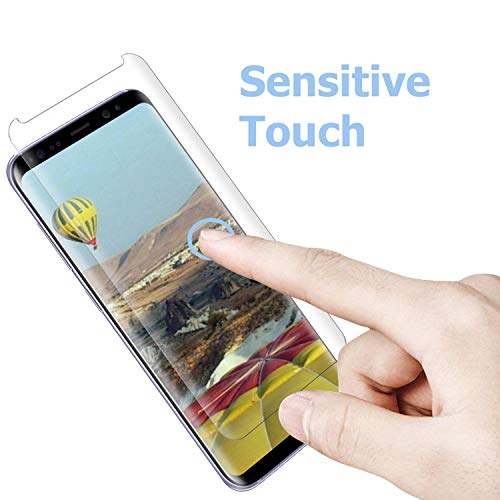 image for [2 Pack] Galaxy S9 Screen Protector 9H Hardness/Anti-Scratch/Anti-fing
