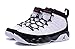 Air Jordan 9 lovers shoes Black and white